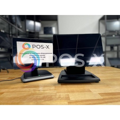NCR XT10: Резистивный сенсор, 10.4", черный